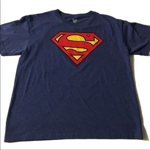 Superman t-shirt blue size XXL 18